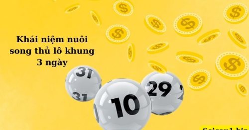 Nuôi lô song thủ khung 3 ngày bất bại