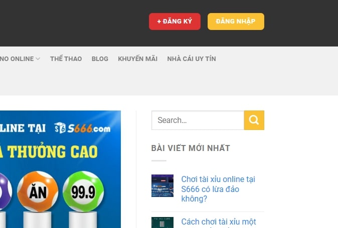Hướng dẫn đăng nhập S666 