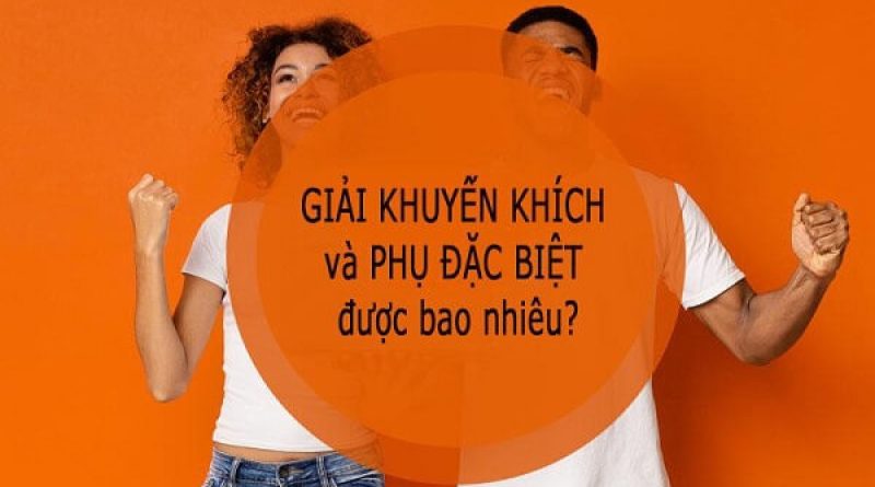 Cơ cấu giải thưởng trúng giải khuyến khích vé số