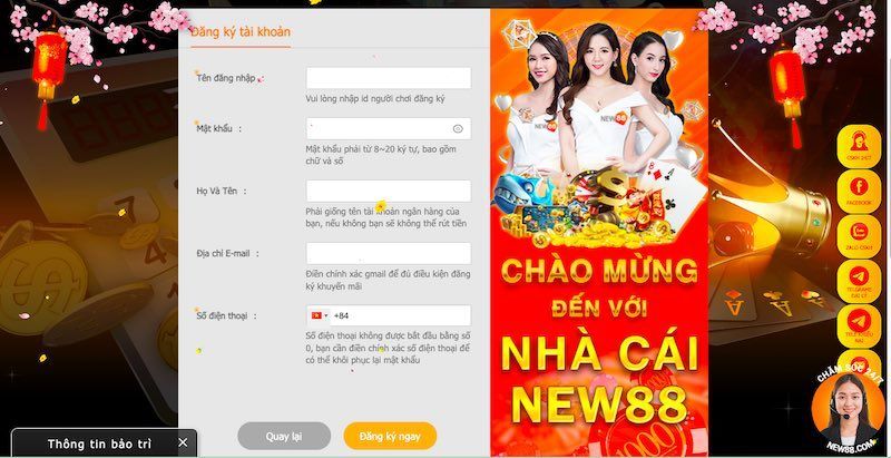 Mẹo để cá cược được an toàn tại New88