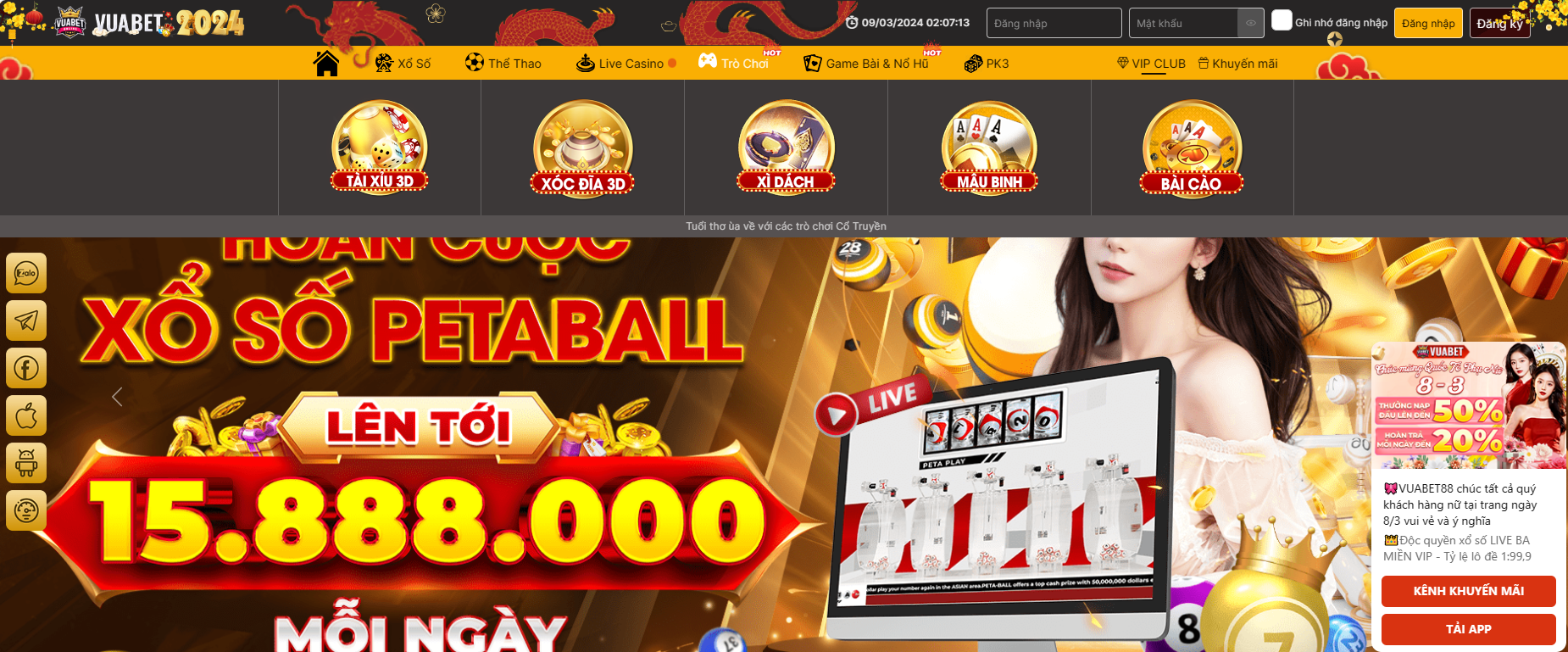 Đa dạng tựa game đẳng cấp
